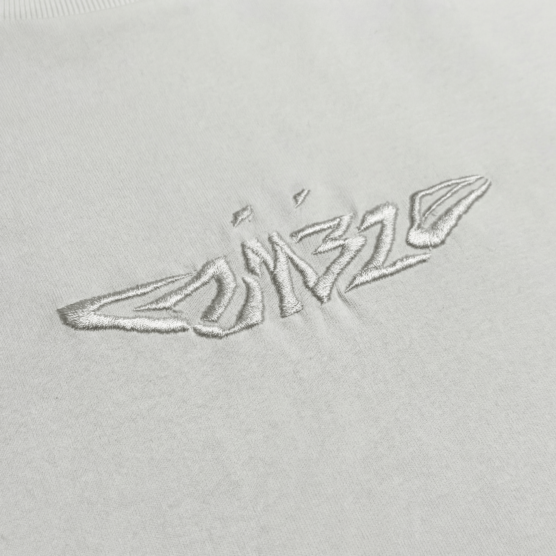 embroided crumble logo